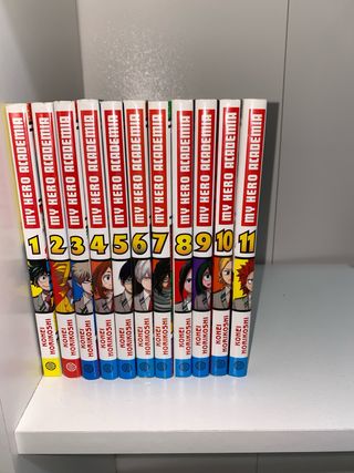 My hero academia Tomos 1-11 (2€ cada tomo)