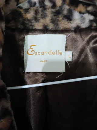 Abrigo pelo leopardo