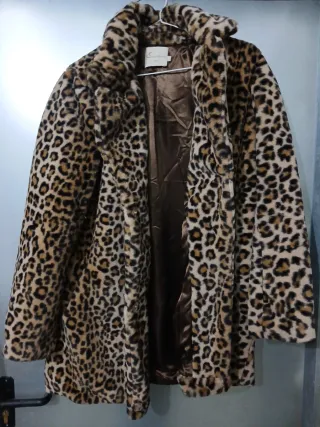Abrigo pelo leopardo