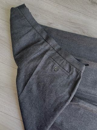 Pantaloni Lana Vergine Luisa Spagnoli Grigio