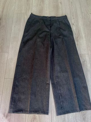 Pantaloni Lana Vergine Luisa Spagnoli Grigio