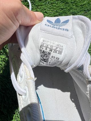 Zapatillas Adidas Blancas Multicolor