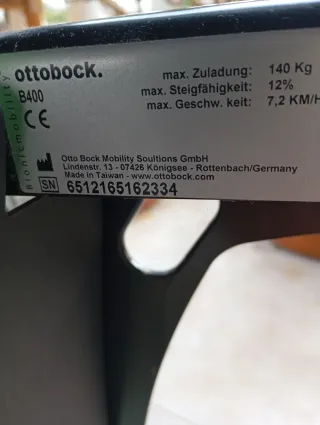 Silla de ruedas eléctrica Ottobock