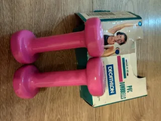 Manubri Rosa PVC Decathlon