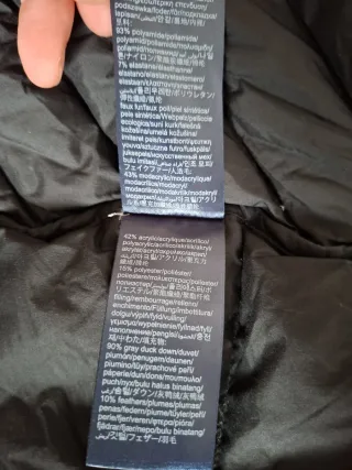 Piumino lungo donna Tommy Hilfiger tg M