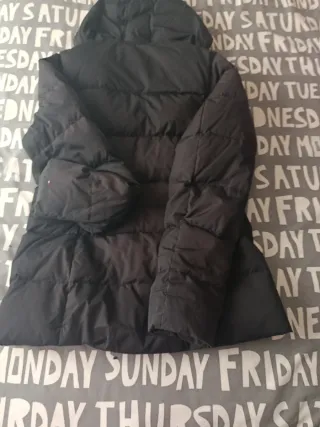 Parka mujer negra TOMMY HILFIGER