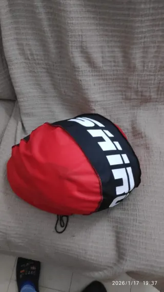 Casco de moto blanco talla XS