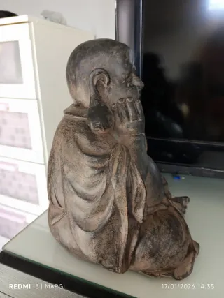 Figura Buda Sonriente, 27 cm. de alto