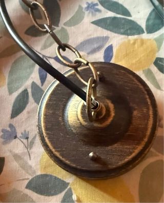 Farol colgante dorado