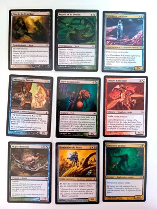 Pack Magic Raras Míticas + Comunes + Tokens