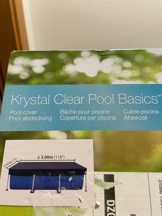 Cubierta Piscina Intex 3m x 2m