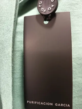 Blusa verde Purificación García