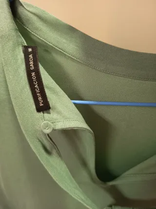 Blusa verde Purificación García