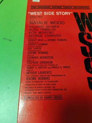 Vinilo West Side Story (Banda Sonora Original)