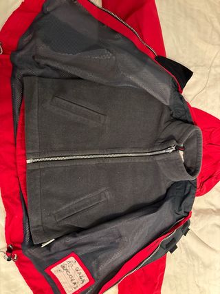 Chaqueta de nieve infantil roja talla 5-6