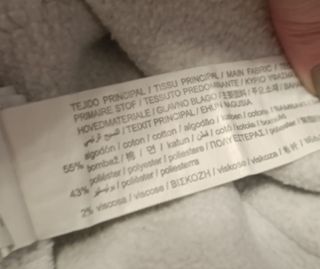 Sudadera Pull&Bear Blanca Gráfico Espalda XS