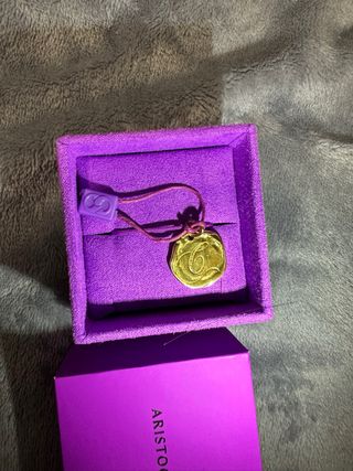 Medalla Aristocrazy Plata Bañada Oro 18K