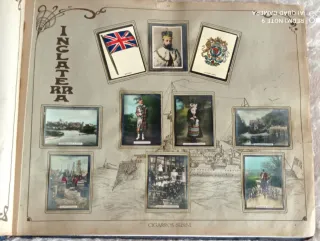 Álbum Completo ALREDEDOR DEL MUNDO SUSINI de 1916