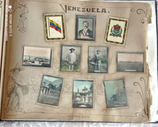 Álbum Completo ALREDEDOR DEL MUNDO SUSINI de 1916