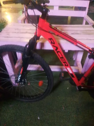 Bicicleta de Montaña Roja