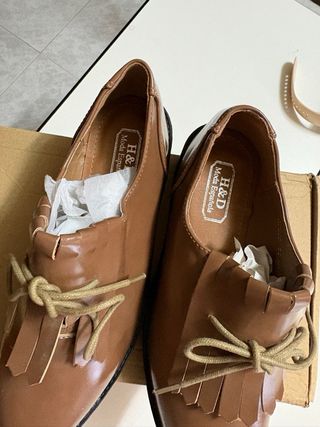 Zapatos marrones talla 36 sin estrenar