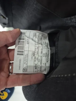 Chaqueta 100% lino para hombre