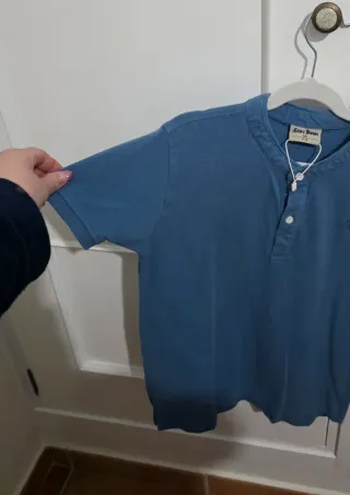 Camiseta Alvaro Moreno azul talla 11-12