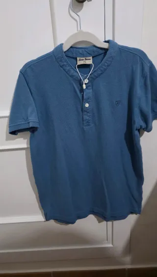 Camiseta Alvaro Moreno azul talla 11-12