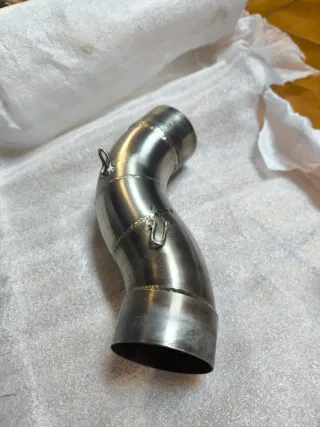 Codo escape Aprilia RSV Mille 1000 1998 2004 Tuono