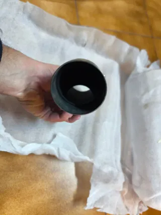 Codo escape Aprilia RSV Mille 1000 1998 2004 Tuono