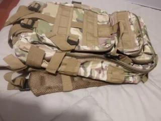 Mochila Táctica Camuflaje Caza Pesca Senderismo