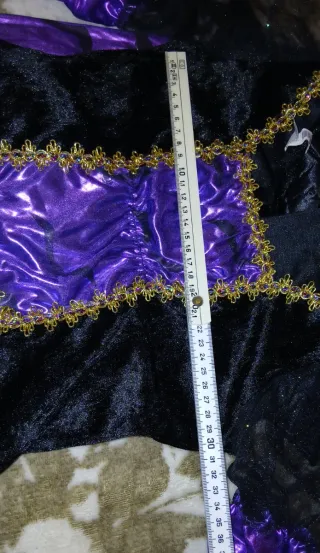 Costume da strega bambina Carnevale 7/9  anni