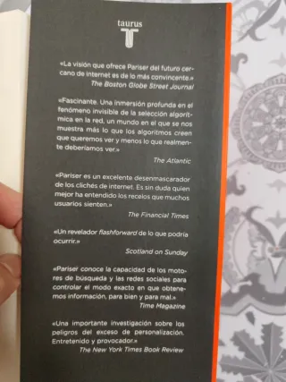 El filtro burbuja: Cómo la web decide lo que le...