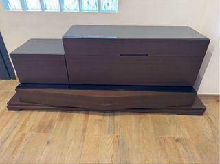 Mueble comedor madera wengué