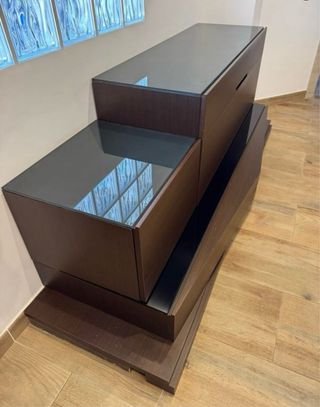 Mueble comedor madera wengué