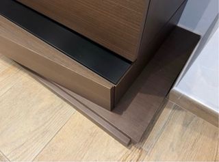 Mueble comedor madera wengué