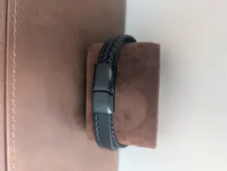 Pulsera diseño GG negra