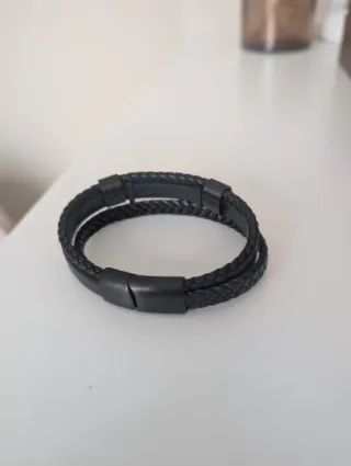 Pulsera diseño GG negra