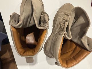 Botas militares Zara beige