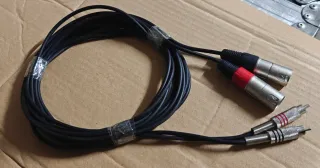 Cavo Adattatore RCA-XLR 3M