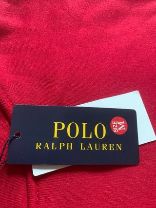 Felpa Ralph Lauren Rossa Taglia M