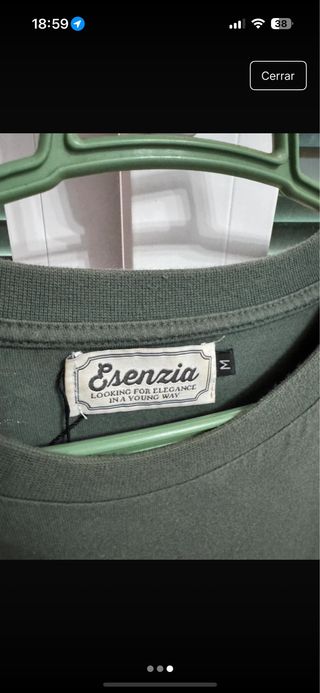 Camiseta Esenzia Verde Oliva