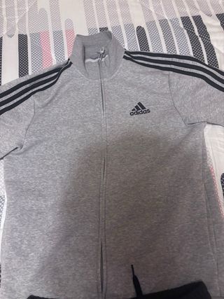 Chándal Adidas Gris y Negro Talla M