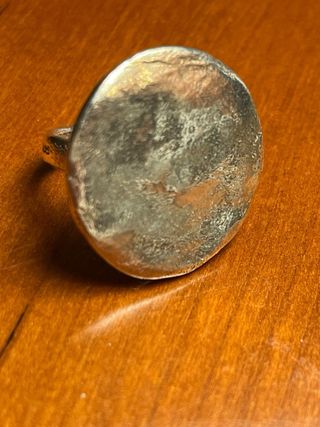 Anillo Tous Plata ojo ver medida con regla