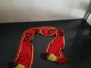 Bufanda Go Belgium Roja y Negra