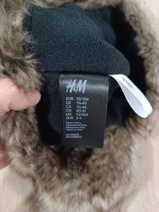 Gorro piloto. 1-3 años