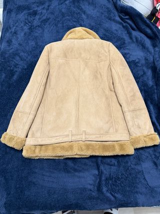 Abrigo Aviador Stradivarius Beige