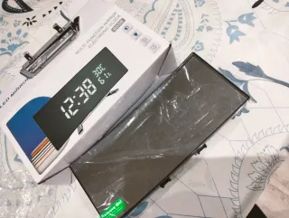 Reloj LED Espejo Digital Multifunción