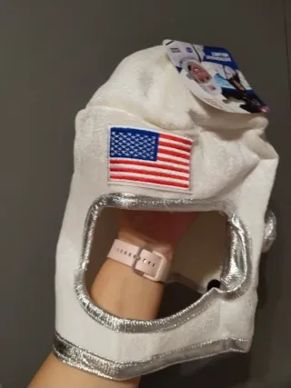 Casco de astronauta para disfraz
