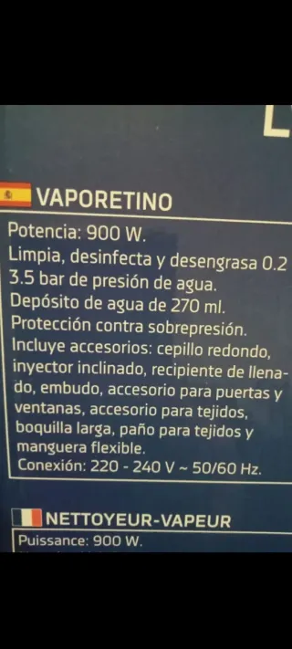 Vaporeta Orbegozo LV 3450